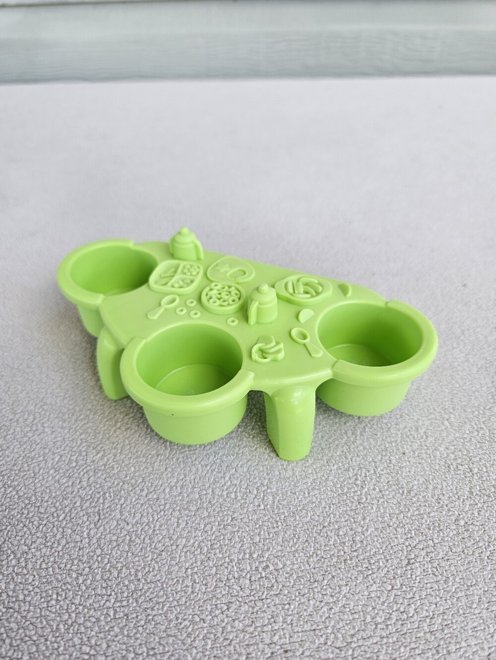 Little People 123 Babies Playdate Replacement Triplet Green Highchair Table